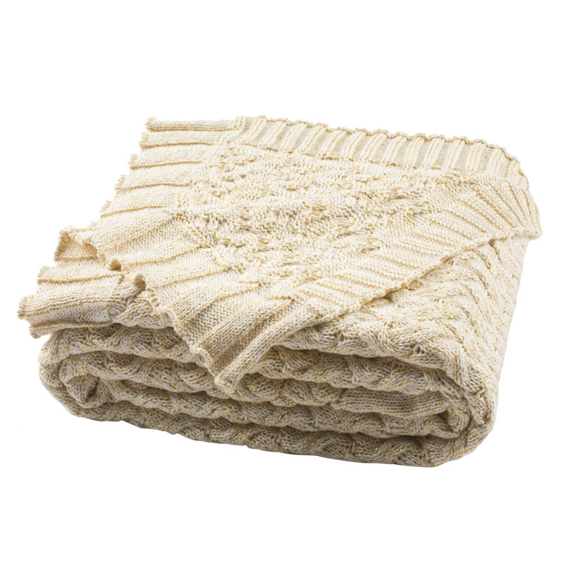 Adara Knitted Throw Blanket