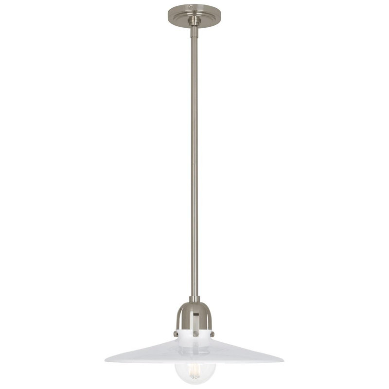 Luminaire suspendu Barmedan, Blanc / noir