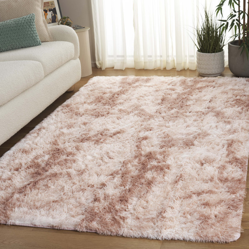 Zuriana Shag Performance Abstract Rug, Rectangle 5' x 8'