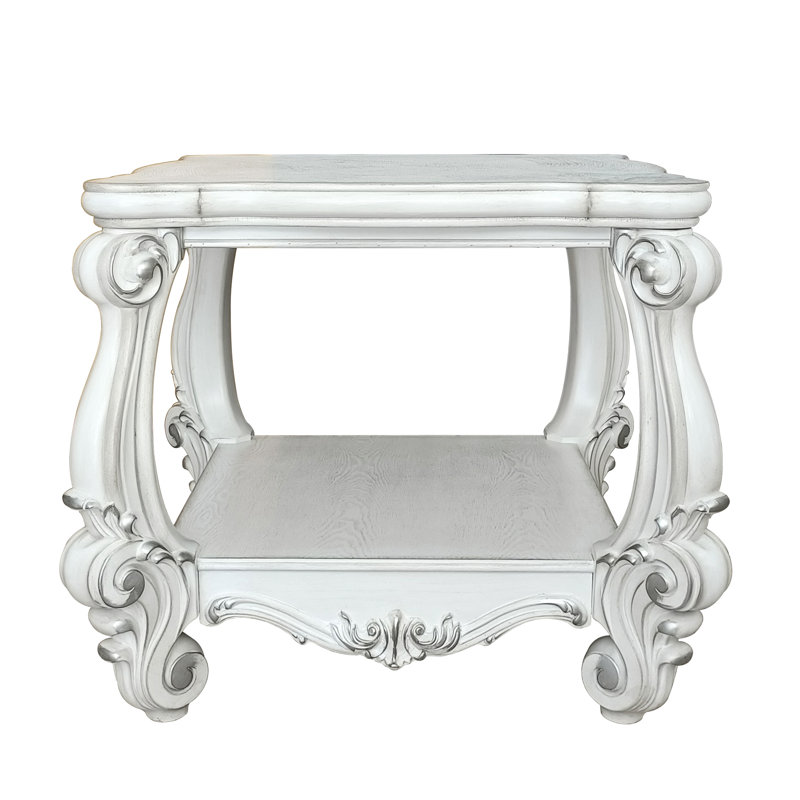 Table de bout Traditional White