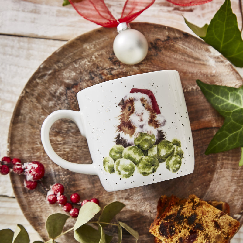 Classic Wrendale Designs, Sprouts Guinea Pig Mug