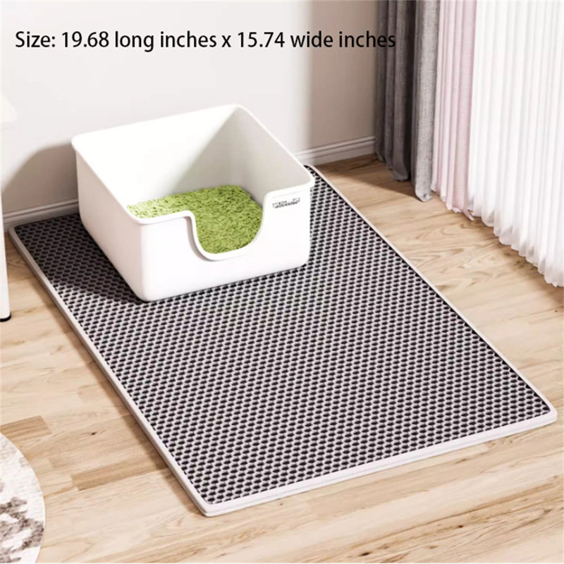 Tapis de litière en plastique, H 0,11 po x l 19,68 po x P 15,74 po