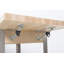 Cucina Elegante Kitchen Cart with Wood Top-19003836