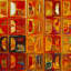 «Modern Mosaic Tile Wall Art # 1, 2015» par Mark Lawrence, impression sur toile tendue-1881825496