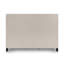 Cognac Upholstered Wingback Bed-845410609