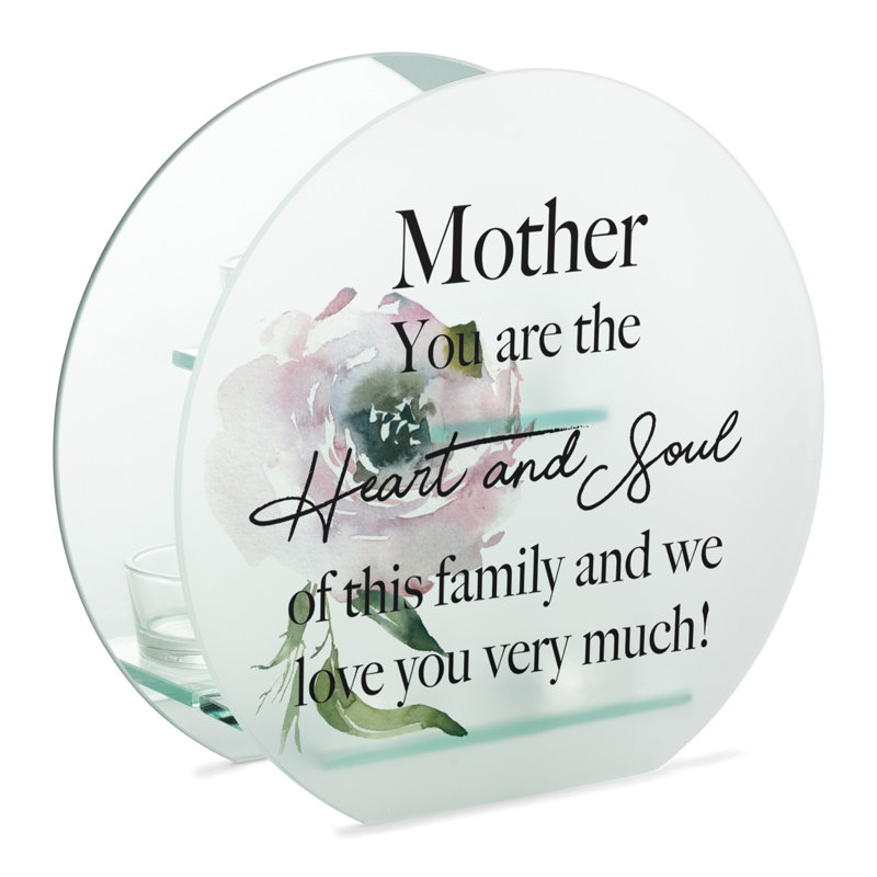 Photophore en verre 7 "avec bougie inclus