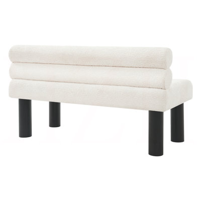 Upholstered Dining Bench, End Of Bed Entryway Bench