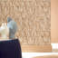 Salt Collection Shimmer Calma Paper Strips Design 10.05m x 53cm Wallpaper Roll-93720816