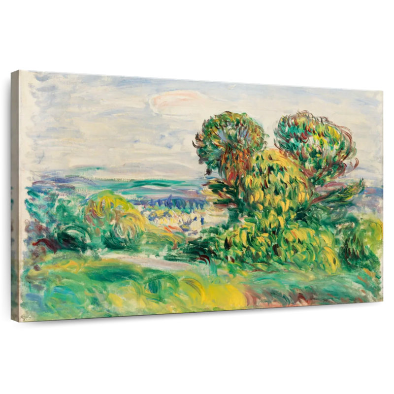 Paysage d'Alvord, 1890, H 8 po x l 12 po
