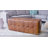 Pinder Genuine Leather Upholstered Bench