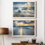 Caribbean Sundown - ensemble de 2 photos sur toile tendues-50698467-50698472