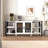Industrial TV Stand, Farmhouse TV Stand 80 Inch Television Stand