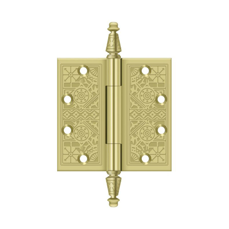 Hinge, Polished Brass