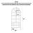 68.31" Arch Solid Wood Display & China Cabinets-14515176
