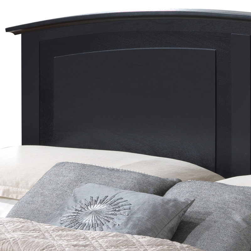 Chene Low Profile Bed, Black, Full