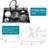33" L x 22" W Drop-In Kitchen Sink with Accessories-70307004