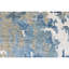 Tapis bleu et bleu clair de haute qualité noué à la main-124254326