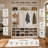 Antoinetta 63 " Wide Hall Tree with Shoe Storage and Shelves