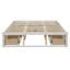 Lit plateforme grand à 6 tiroirs, sans cadre de rangement pour la tête de lit, blanc antique-1597652078-1597652075