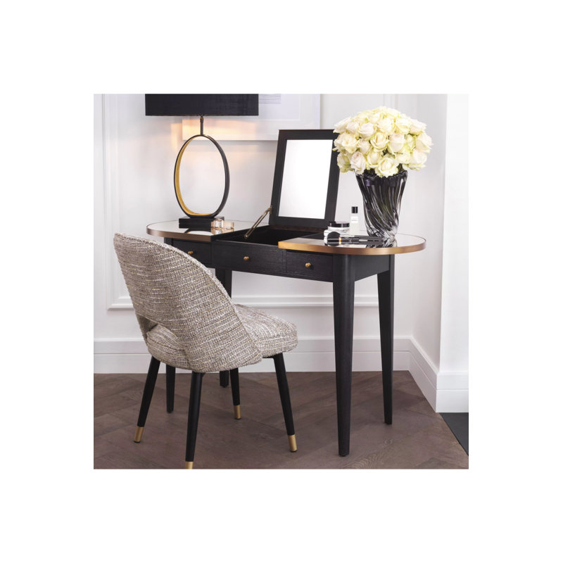 Toulouse 50'' W Glass Console Table