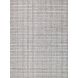 Alpine Hand Loomed Plaid Area Rug in Gray/Ivory