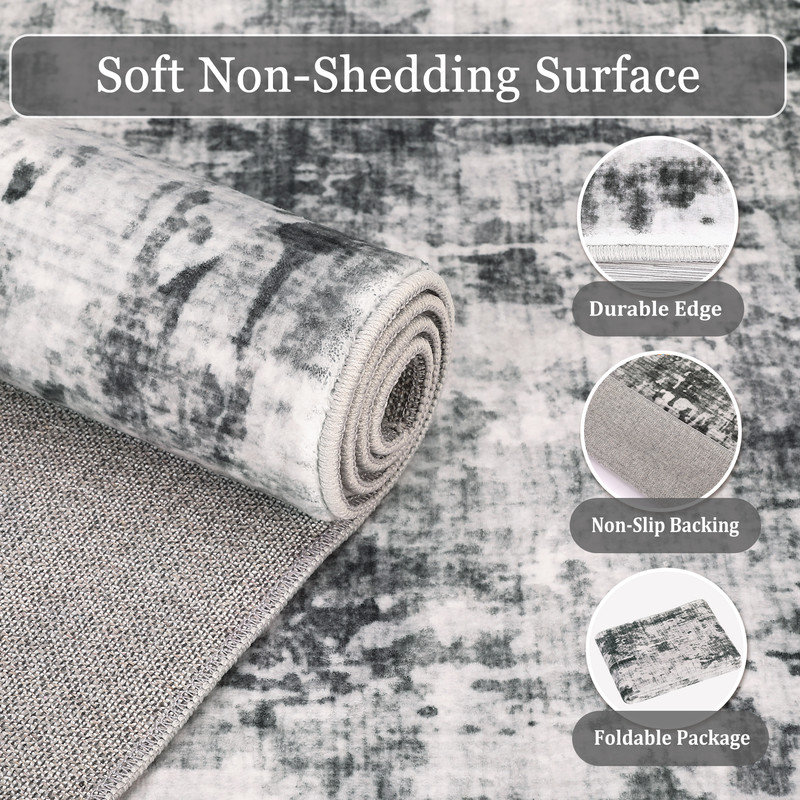 Machine Braided Area Rug, Rectangle 80 x 150 cm