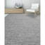 Tapis gris clair marocain de haute qualité noué à la main-63794431