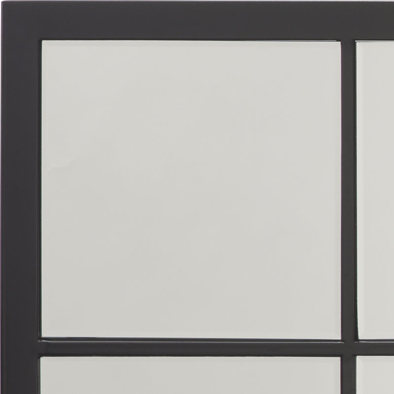 Miroir mural Suffolk, Noir