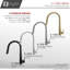 Siena Modern Single Handle Kitchen Faucet-48870737