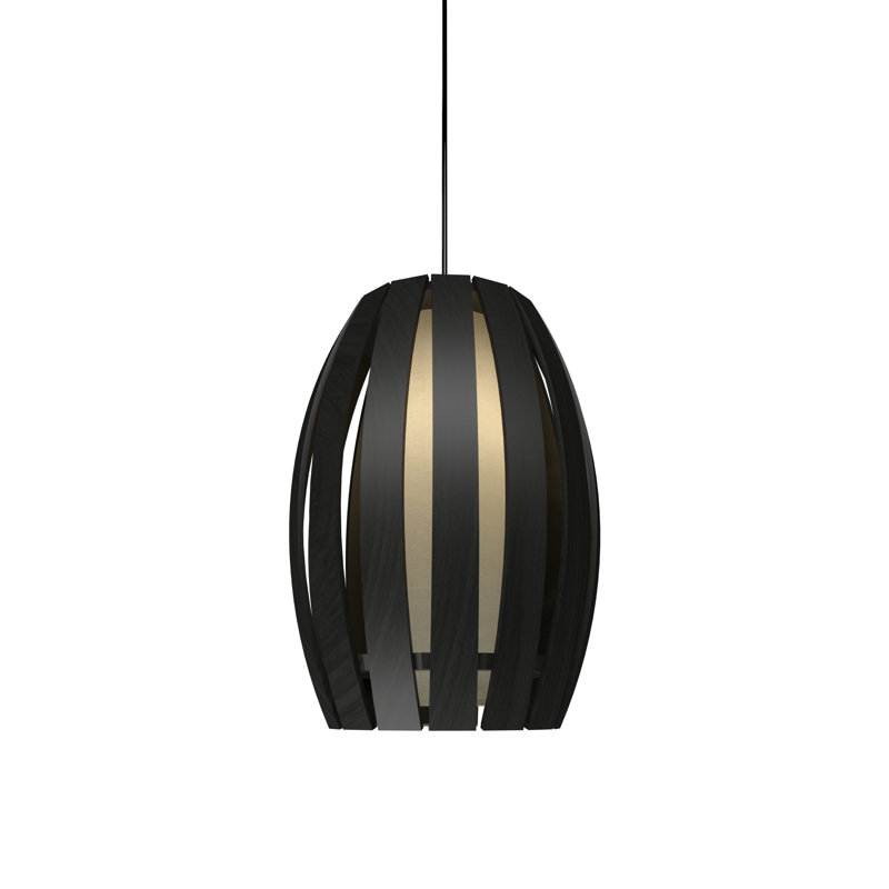 1 - Light Pendant, 12.99" H x 8.27" W x 8.27" D, Sand