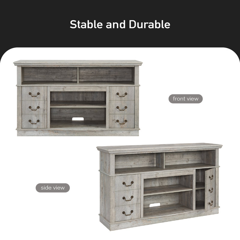 Buffet Briasha 60, Gris clair