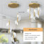 3 - Light LED Gold Cluster Pendant Light