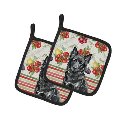 Mudi Vegetables Pair of Pot Holders