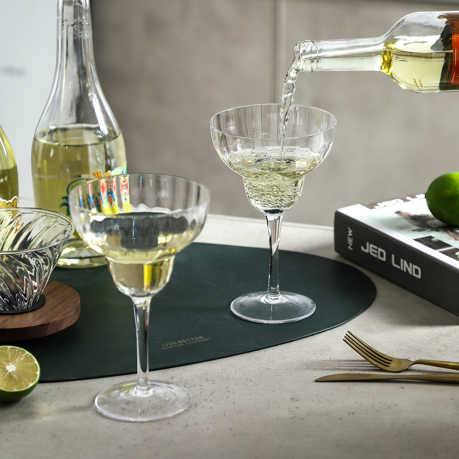 Orren Ellis Mikluscak 11 oz. Margarita Glass & Reviews | Wayfair