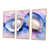 Toile naturelle avec cadre flottant