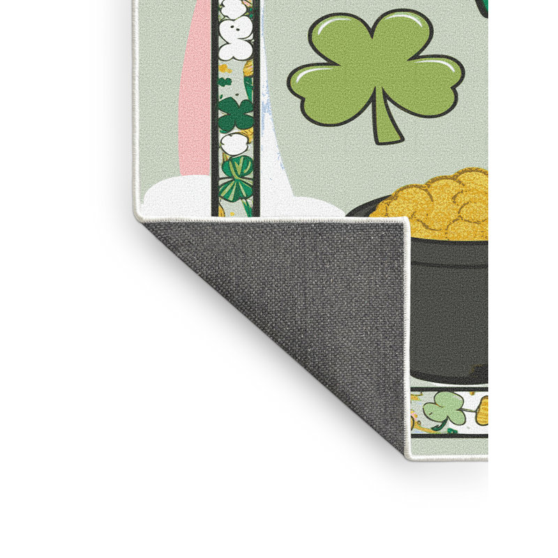 Tapis de fête The Holiday Aisle®, Rectangle 8' x 12'