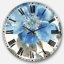 Indigold Grey Pivoines I - Horloge murale traditionnelle-1695004276-1612576378