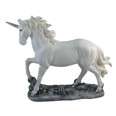 Figurine de licorne en polyrésine mystical