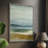Ochre Outlook II Framed Print - Solid Wood-8352581