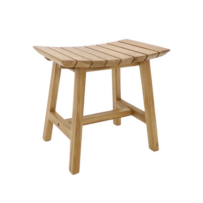Marveline 19 W Teak Shower Stool