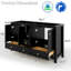 Base de meuble-lavabo double 60 po, lavabo et robinet non inclus-113369924-113369928