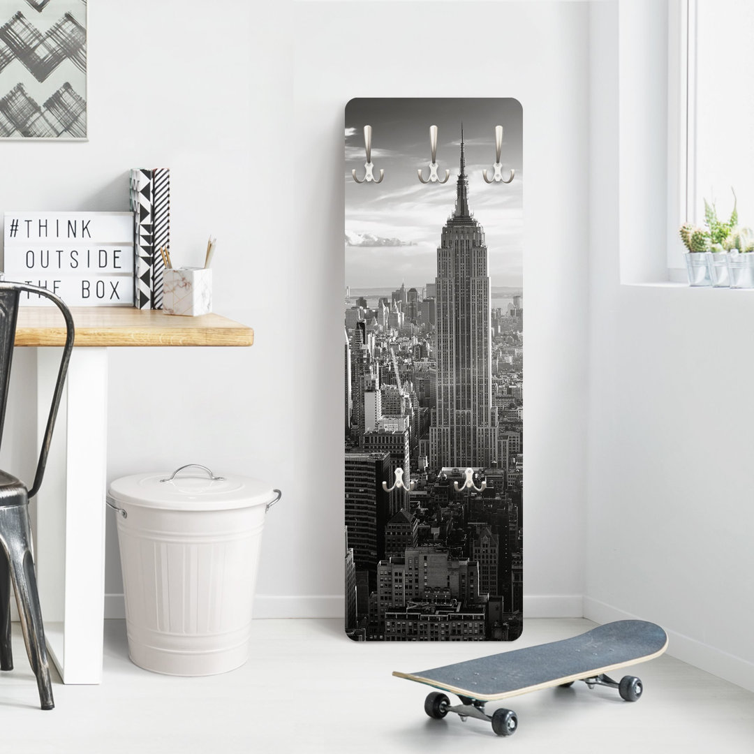 Wandgarderobe Manhattan Skyline Vintage