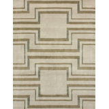 Geometric Area Rug in Beige/Brown