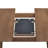  Extendable Solid Wood Dining Table, Walnut Color