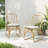 Outdoor PE Wicker Dining Chairs with Washable Cushion Set of 2-819974641-819974640