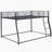 Ariatna Metal Floor Bunk Bed Over