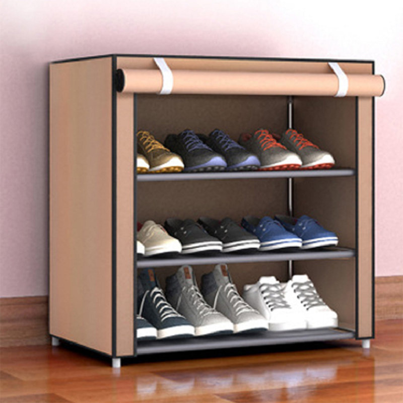 9 Pair Stackable Shoe Rack