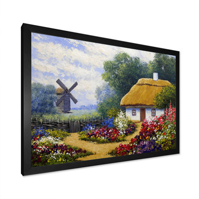 Old Rural Village Lanscape " Old Rural Village Lanscape "