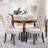 Velvet Dining Chairs, Upholstered High-end Tufted Dining Room Chair with Nailhead Back Ring-981963656-981963697