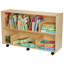 8 Compartment Manufactured Wood Book Display